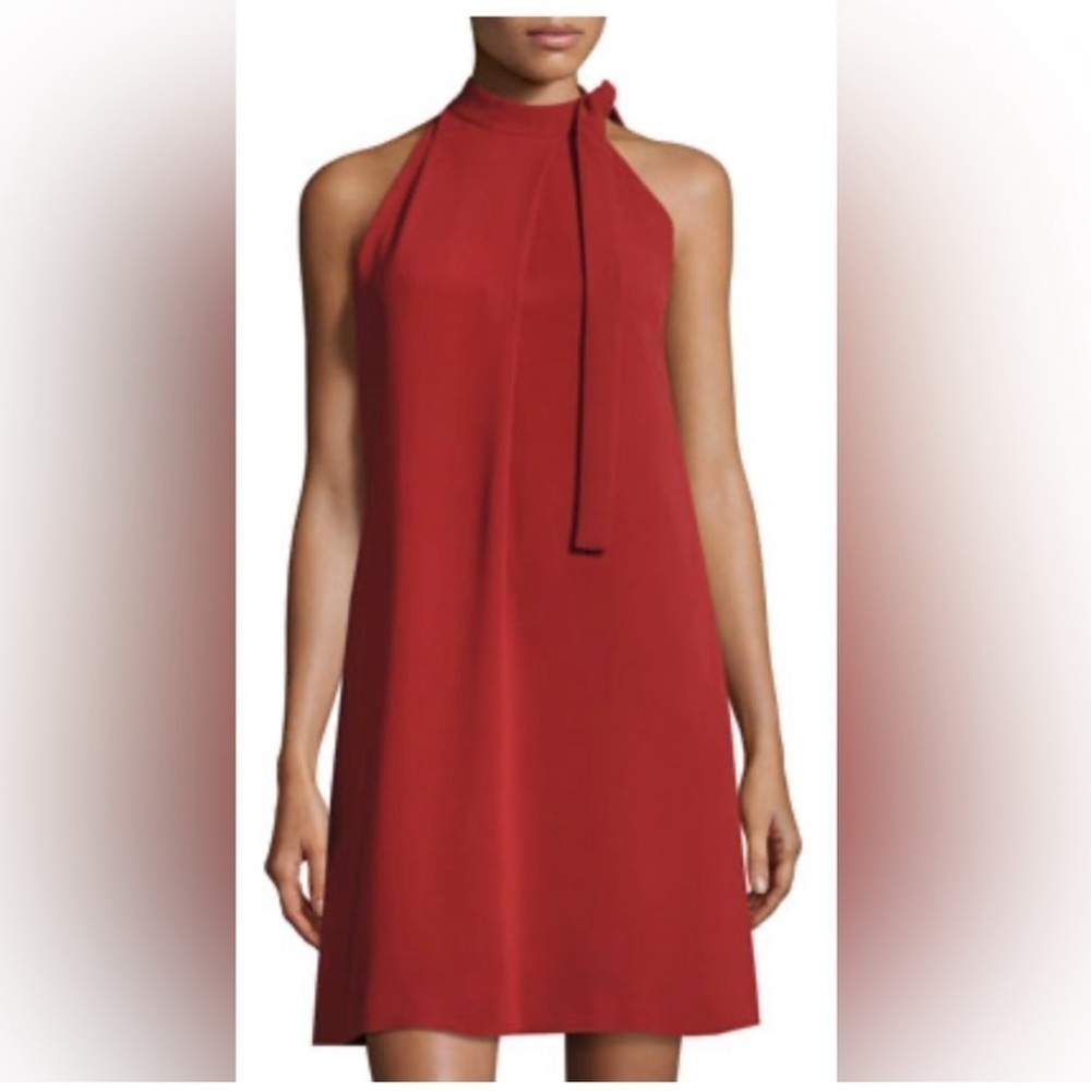 Theory espere dress/ red oak size 2